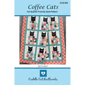 Coffee Cats Quilt Pattern