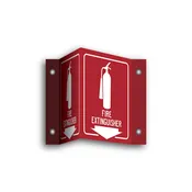 Fire Extinguisher Arrow 12″x 5″