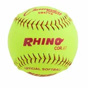 12 Inch Synthetic Leather Softball - 12 Pack