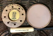 Bud & Betty Original Red Slate over Glass