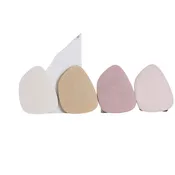 Concrete Asymmetric Coasters - Set of 4