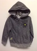 3 pommes Size 5 Grey Cotton Boys Sweat Tops