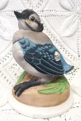 Boehm Stamped, Mid-20th Century, Porcelain Baby Blue Jay #436 — Sir Richards Antiques & Fine Art Center ~ Est. 1971