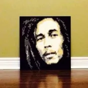 Lego Mosaic "Bob Marley" by Jack Ferdman w/COA