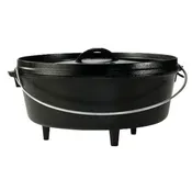 LODGE CAST IRON 6QT SEASONED DUTCH OVEN-AMERICAN MADE. In-Store Pick Up Only!