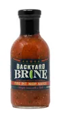 Fire Pit Mop Sauce Vinegar Sauce with a Kick, 13.5 oz Jar, 6-Pack