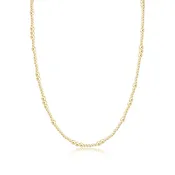 15" Choker Beaded • Hope Unwritten Gold 3mm