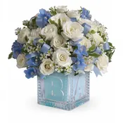 Baby's First Block by Teleflora- Blue