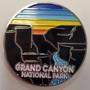 Grand Canyon Retro Magnet