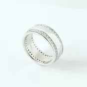 1.36ct tw Unisex Wedding Band