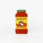 3P4 X Peanuts® Grocery - Snoopy Tomato Mini Notebook