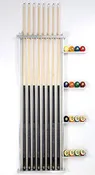 Aluminum Wall Rack #7 (squared side bars)