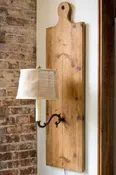 Cutting Board Wall Sconce