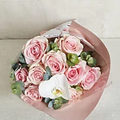 Pink Roses Bouquet