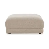 Adalynne Upholstered Square Ottoman - Buttermilk