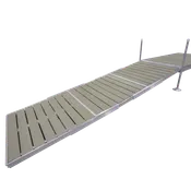 12' Modular Aluminum Gangway with Gray Composite Decking