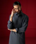ANDONG - Cool Grey Kameez Shalwar
