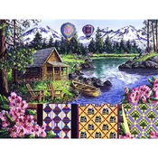 Floating Over Sisters 500pc Puzzle