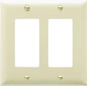 2 Decorator Wall Plate 2 Gang Ivy
