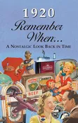 1920 REMEMBER WHEN CELEBRATION KardLet: Birthdays, Anniversaries, Reunions, Homecomings, Client & Corporate Gifts