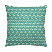 Artisan Pillow Case 22 Inch - mermaid scales