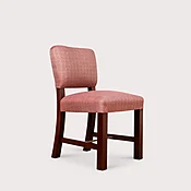 Commune Dining Chair in Ruby Brewer Herringbone (Set of 5)