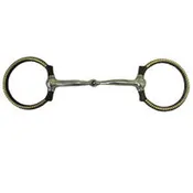Bit - D Ring Antique with Rope Design