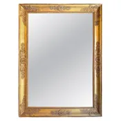19th c. French Napoleon III Giltwood Mirror
