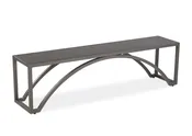 30% Off Montauk Metal Bench 67", Dark Taupe
