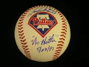 Philadelphia Phillies Tommy Greene Autographed Baseball