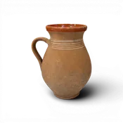 19th Century Antique Painted Jug