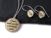 Champagne Gold Personalized Jewelry