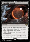 Magic: The Gathering Insatiable Avarice (091) Lightly Played