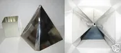 Pyramid Angled Corner w/Stand Pillar Candle Mold