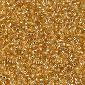 0003 Gold Transparent Silver Lined - 11/0 Miyuki Seed Bead - 25 or 50 grams