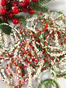 Mix Christmas Holiday Stretchy Bracelets