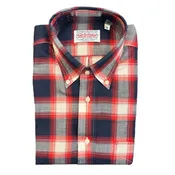 Limited Edition Button Down – Navy/Red