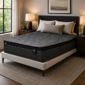 Comfort Bedding iBed Medium Pillow Top Mattress - Black
