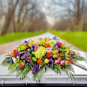 Full Color Casket Spray