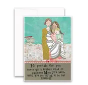 Awesome Mom Greeting Card