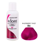 ADORE SEMI PERMANENT HAIR COLOR #086 RASBERRY TWIST 4OZ [ADO00086]