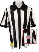 2 1/4" Striped Shirt W/ American Flag