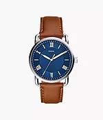 Herrenuhr Copeland Leder Braun