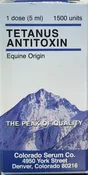 Colorado Serum Tetanus Antitoxin 5 mL