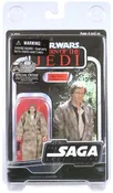 Saga 2 Vintage Style Carded 3.75" Han Solo (in Trench Coat) Action Figure