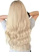 Ice Queen Seamless Clip-In Hair Extensions (16"-24")