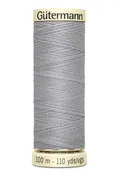 102 Mist Grey ~ Sew-All Gutermann Polyester Thread ~ 100 Meters