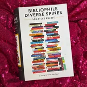Bibliophile Diverse Spines Puzzle - Chronicle Books