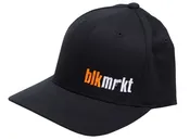 Black Market Logo Flex Fit Cap