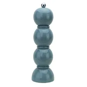 Addison Ross Lacquer Bobbin Salt/Pepper Mill Grinder, Chambray